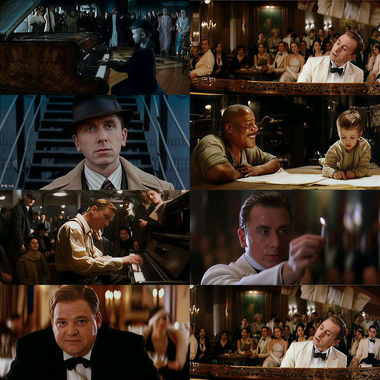 .+ 아련한 항해의 이탈리아 영화 : 피아니스트의 전설 : 한정판 안개 낀 항로의 스모크 LP Vinyl--3