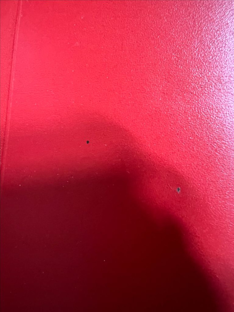 MCM 정품 빨간색 다이어리 지갑--6