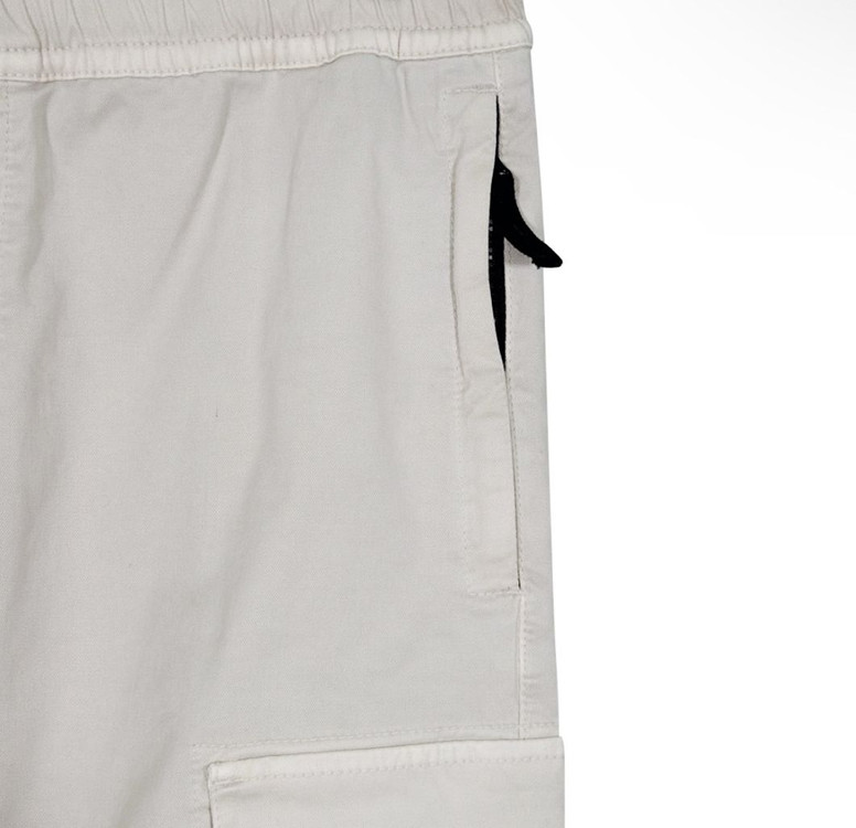 34] 스톤아일랜드 테이퍼드 와펜 카고 조거 팬츠 샌드--3