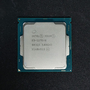 인텔 제온 E3-1275V6 CPU 이미지