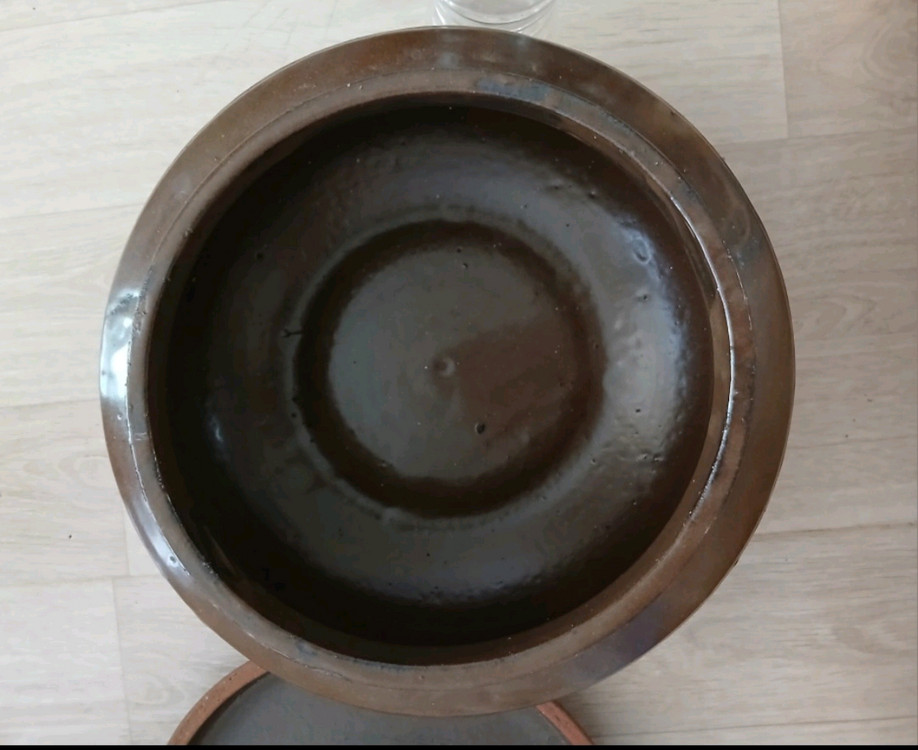 재래유약 무공해 김치독--1