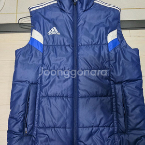 축구 아디다스 패딩 조끼 100사이즈