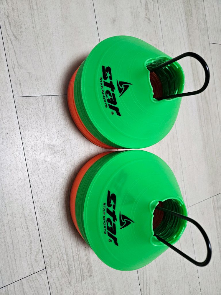 스타 스포츠콘 접시콘 축구 훈련용 콘--1
