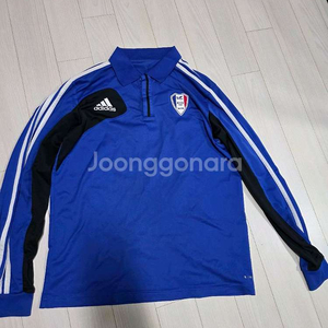 아디다스 수원삼성 카라넥 긴팔 상의 (100) 이미지