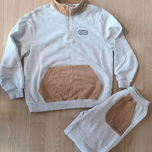 아웃도어 프로덕트 키즈 하프집업 상하의 세트 165