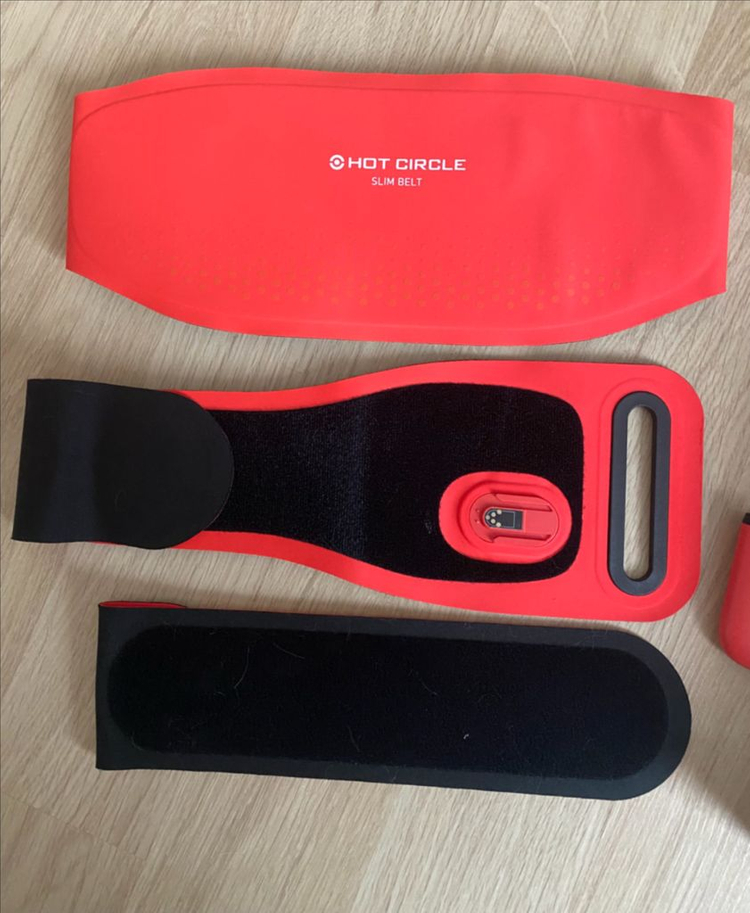 핫서클 온열 찜질 EMS 저주파 마사지기 슬림벨트--1