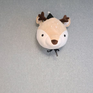 사슴 헌팅 트로피 인형 & 동물 포스터 사진 5장 일괄 아이방 꾸미기 인테리어 소품