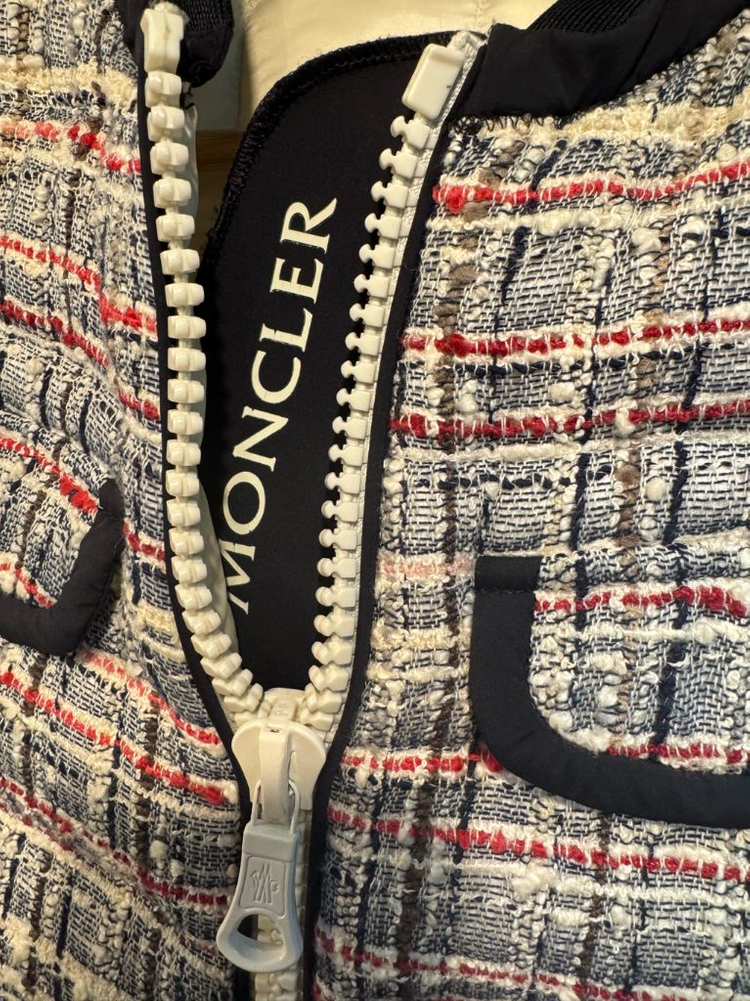 몽클레어 그레노블 트위드 자켓--2