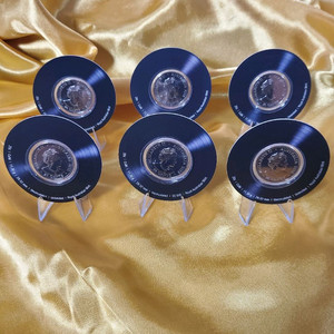 헤비메탈 AC/DC-20c컬러 미유통6코인컬렉션2022년