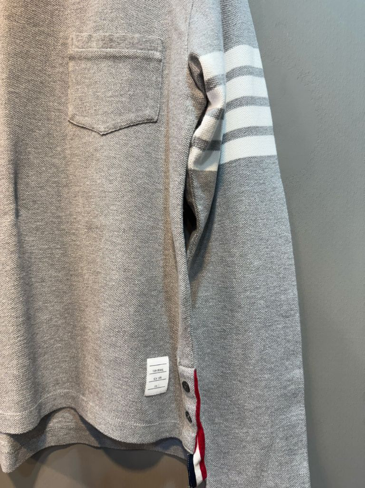 톰브라운 와플 티셔츠--1