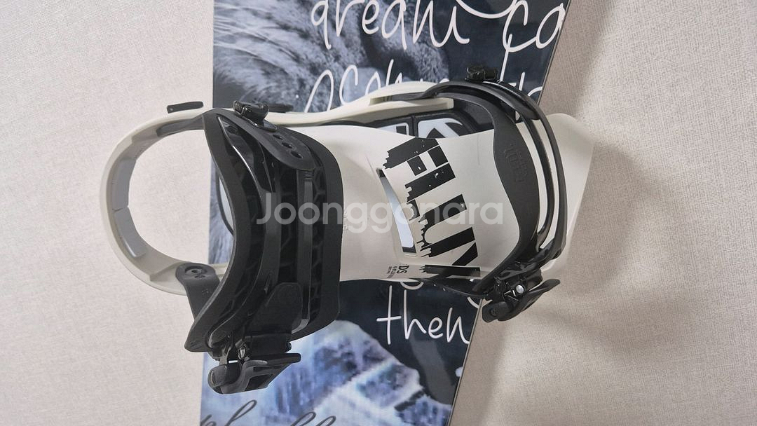 moss 토토블랙 스노우보드 + 플럭스ds s 사이즈 바인딩--2