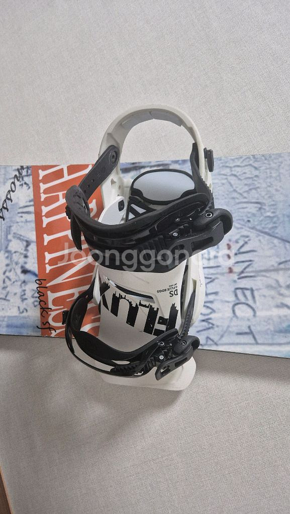 moss 토토블랙 스노우보드 + 플럭스ds s 사이즈 바인딩--3
