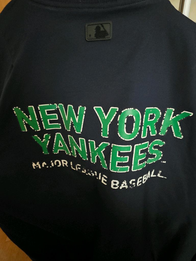 MLB 뉴욕 양키스 네이비 야구 점퍼 이미지