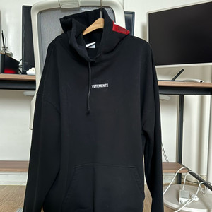 베트멍 블랙 로고 패치 후드 M 이미지