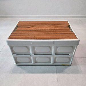 접이식 우드 수납 폴딩박스 56L