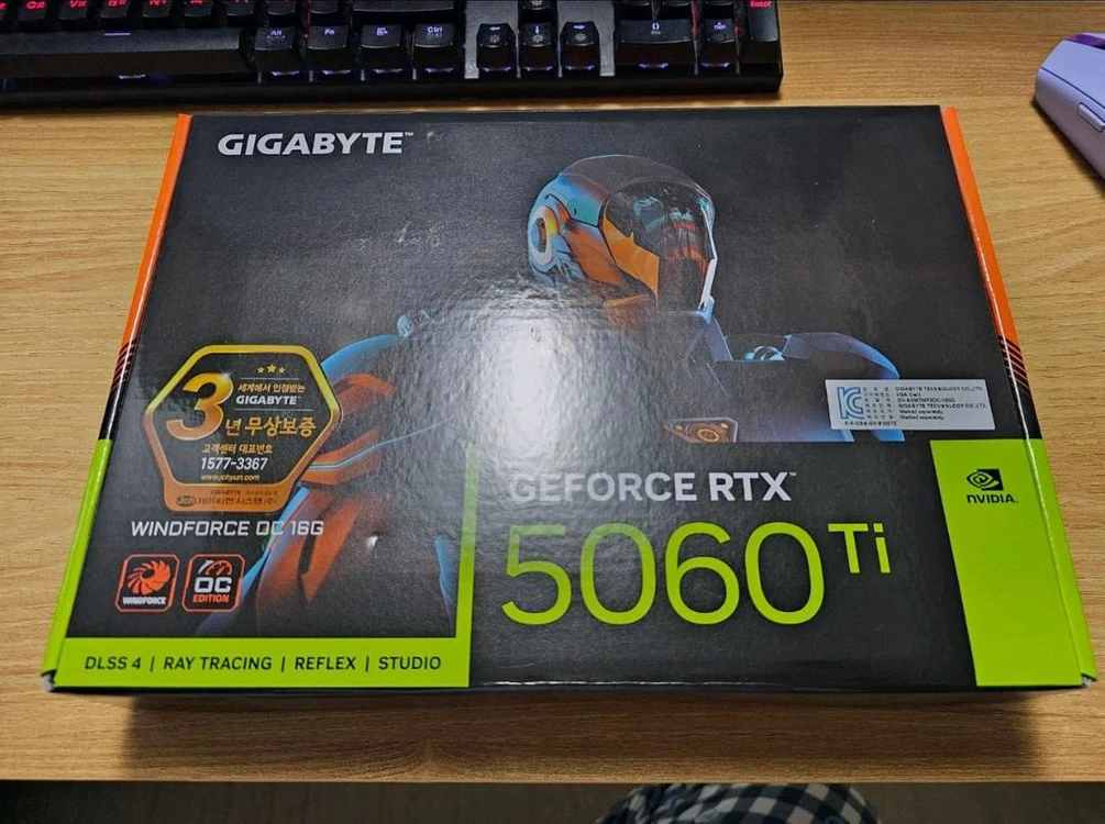 RTX 5060ti 16GB oc기가바이트 - 안심되는 중고거래