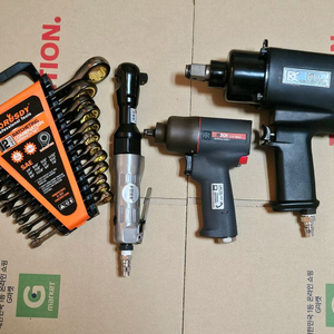 에어공구 일괄판매 (3개)임팩/라쳇.