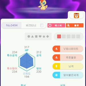 포켓몬스터 환상의 배포 포켓몬 토호쿠 배포 비크티니