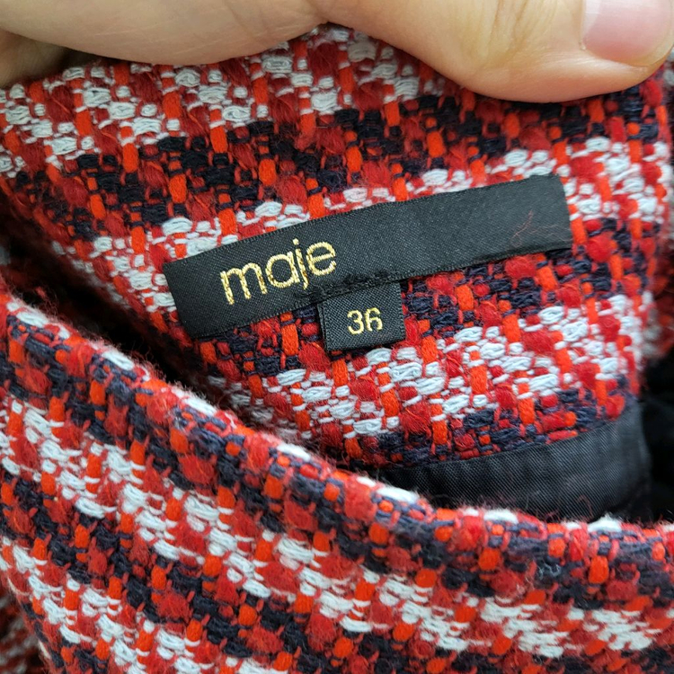 마쥬 트위드 미니 스커트 이미지