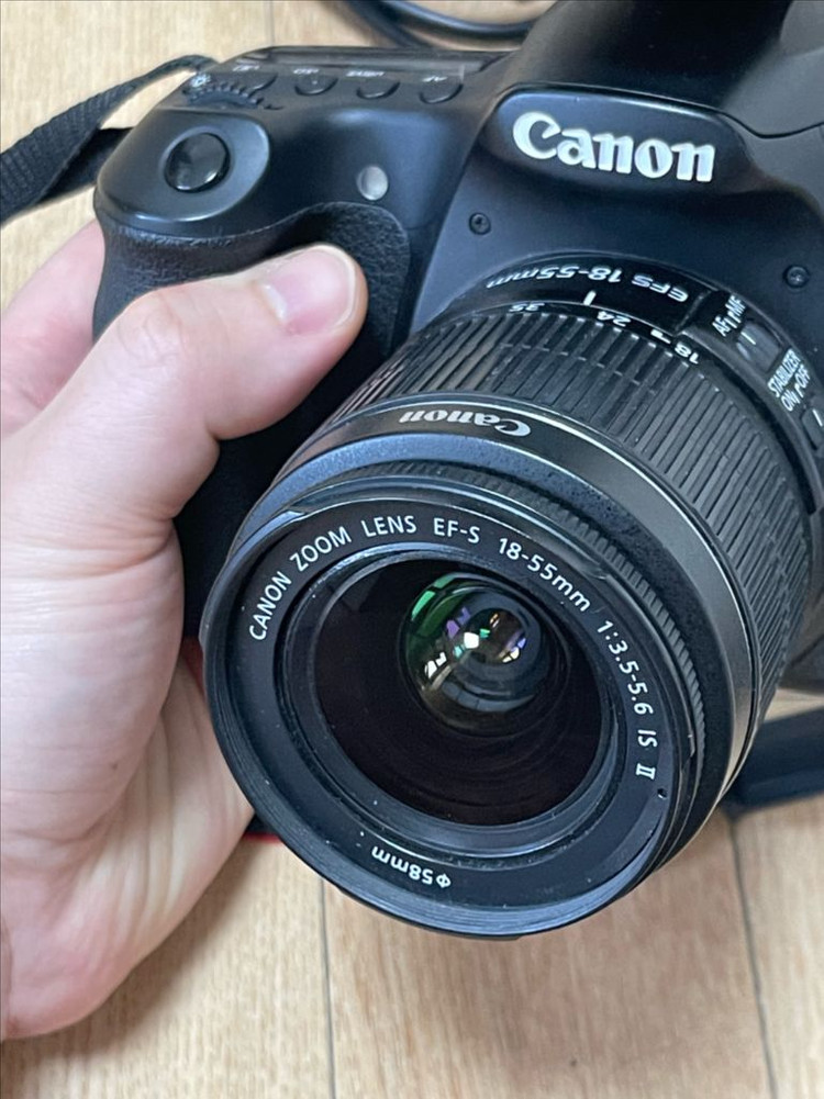 캐논 60D + 18-55mm, 100mm 렌즈 세트 이미지