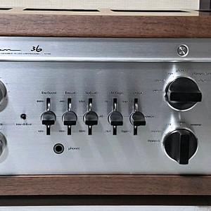 럭스만 CL-36 진공관 프리앰프 (우드장착/오버홀)