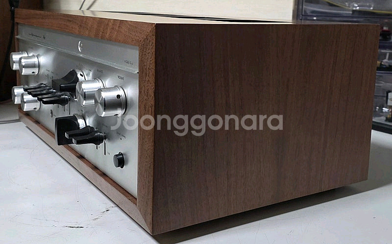 럭스만 CL-36 진공관 프리앰프 (우드장착/오버홀)--2