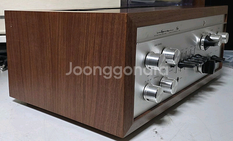 럭스만 CL-36 진공관 프리앰프 (우드장착/오버홀)--3