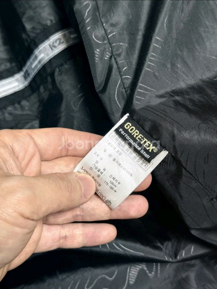 K2 고어텍스 자켓 105 블랙--5