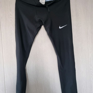 나이키 러닝 드라이핏 기모 레깅스 XL 블랙