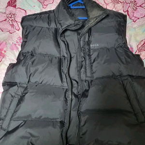 카모 퀼팅 후드 조끼 + 휴고보스 오리털 조끼 XL 105 사이즈