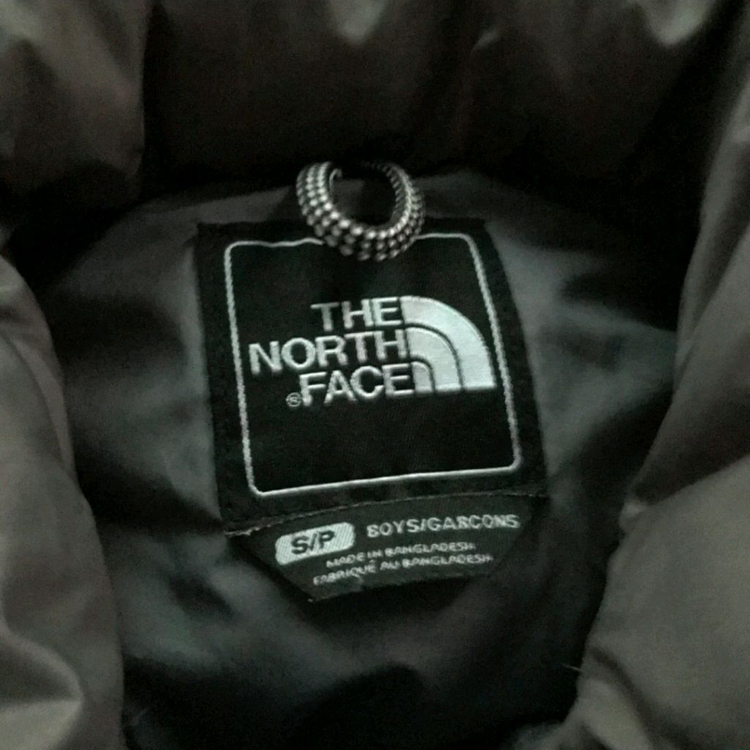 노스페이스 키즈 600 패딩조끼 7/8세--2