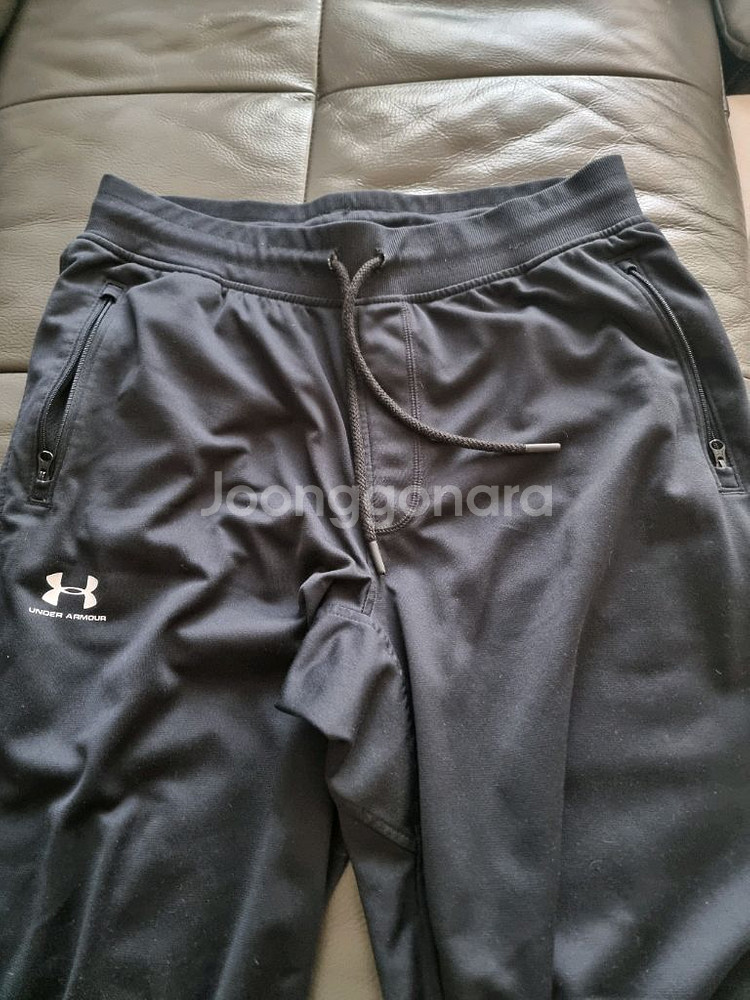 언더아머 트레이닝 바지 L 블랙--2