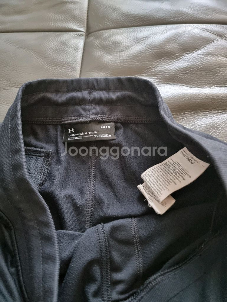 언더아머 트레이닝 바지 L 블랙--3