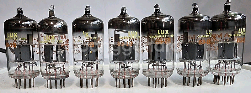 암페렉스 ECC82 (12AU7A) 럭스만 수주 진공관--1