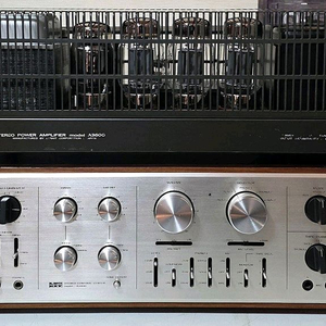 럭스만 A3600/A3400 진공관 파워프리앰프