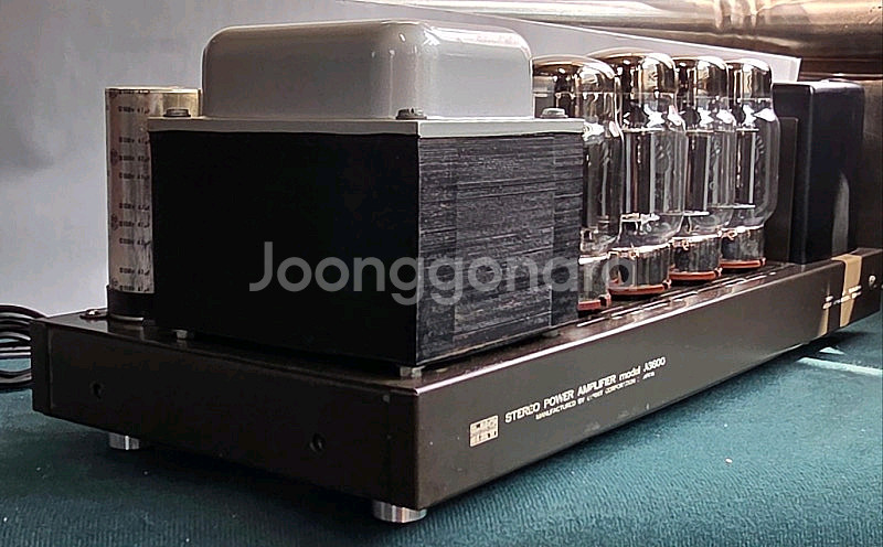 럭스만 A3600/A3400 진공관 파워프리앰프--3