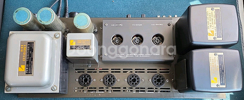 럭스만 A3600/A3400 진공관 파워프리앰프--6