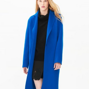 산드로코트 블루 코트 울코트 전지현 코트 3사이즈 66-77