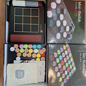 플레이팩토 식스스도쿠,미니바둑 2종 일괄(택포)-가격내림 이미지