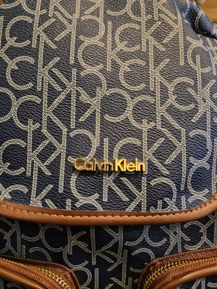 캘빈클라인 CK 로고 백팩 가방 이미지