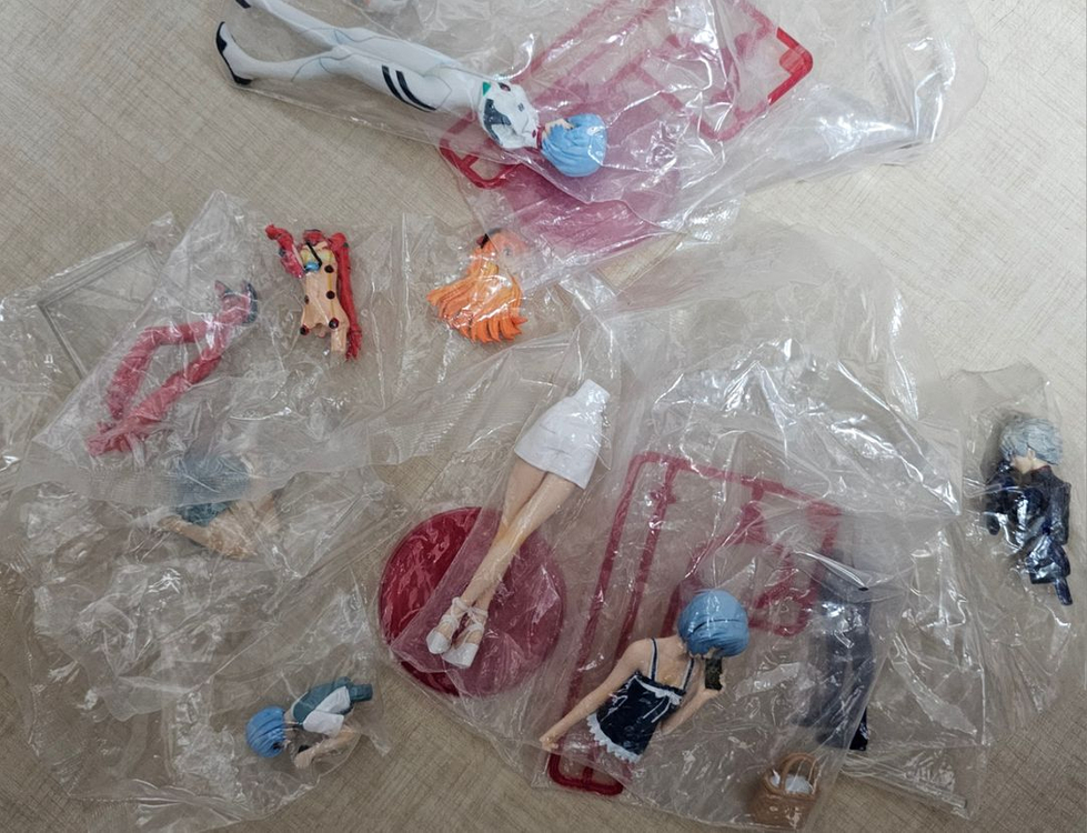 개별 가능)무배)에반게리온 포트레이트/캡슐 가챠 피규어--7