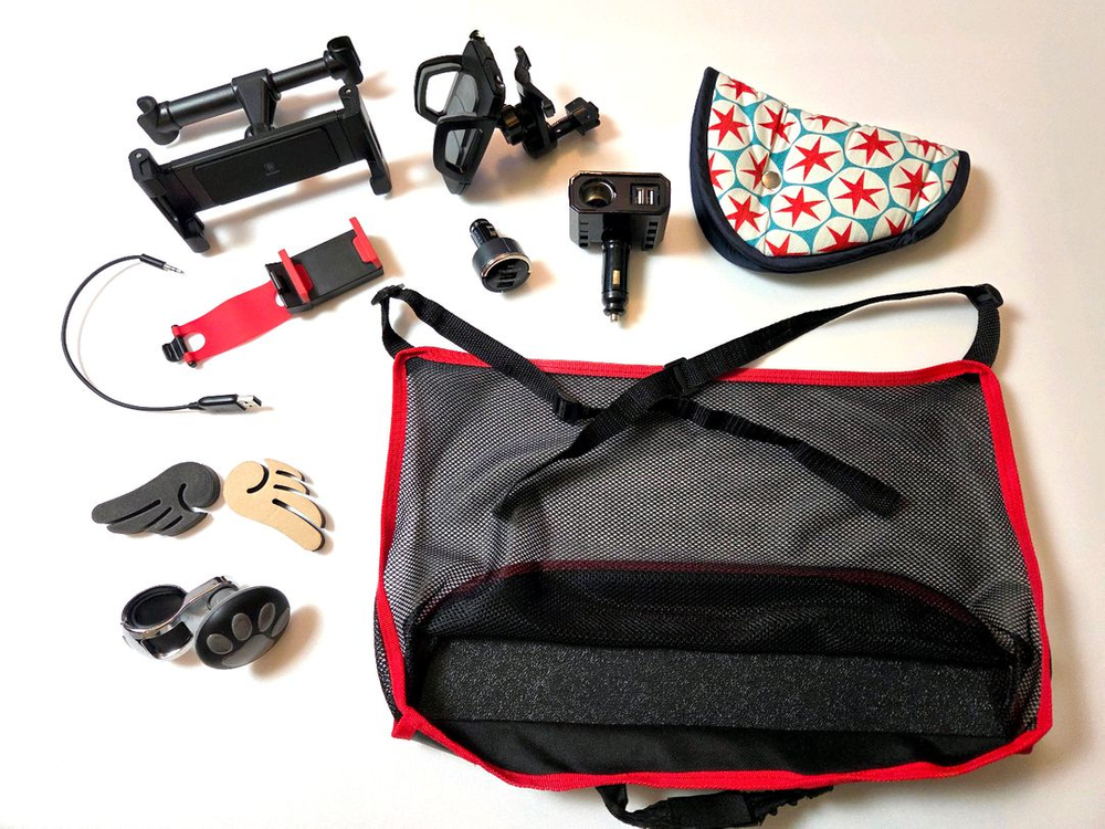 차량용 무선 점프 스타터 + 각종 차량용품 일괄 이미지