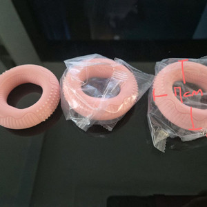 핑크색 도넛 돌기 악력기(새상품) 이미지