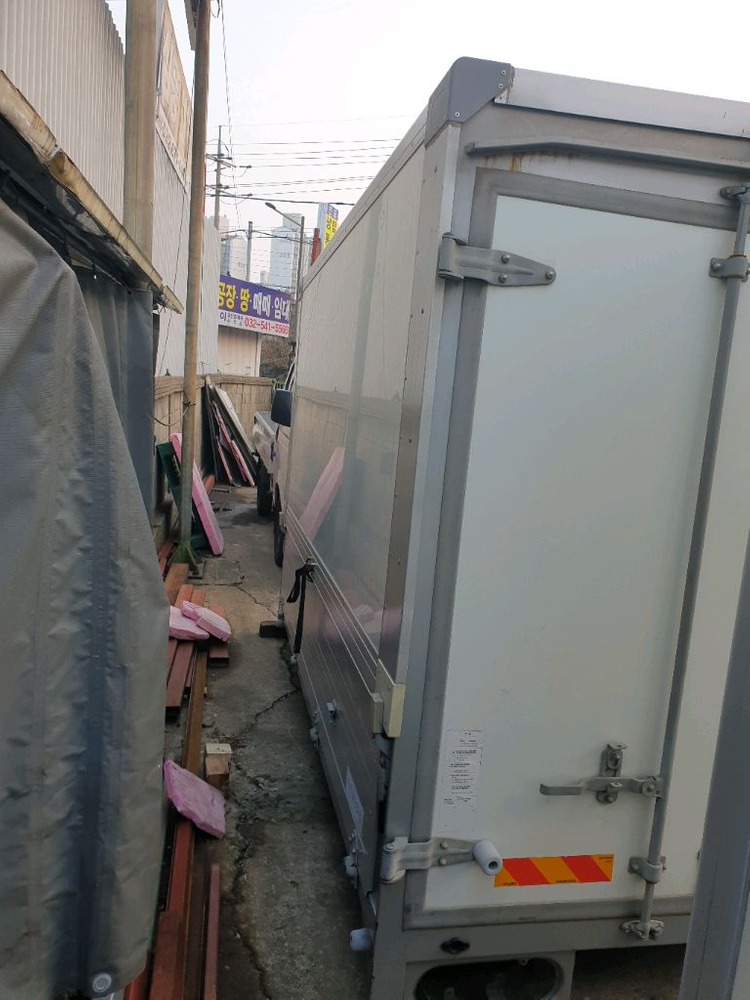 1톤 중고 슈퍼캡 윙바디 적재함 판매합니다. 이미지