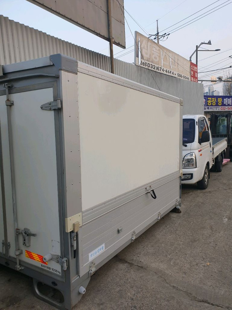 1톤 중고 슈퍼캡 윙바디 적재함 판매합니다. 이미지