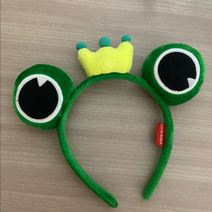 롯데월드 개구리 머리띠