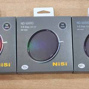 니시 가변 ND 필터 ND2-ND32 판매합니다