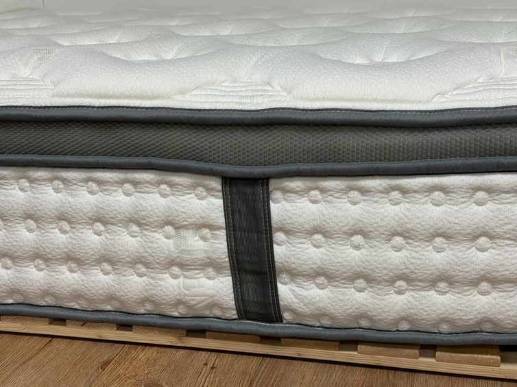 포켓스프링 침대 매트리스 + 원목깔판(풀세트) 이미지