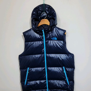 (105) 노스페이스 거위털 패딩조끼 600 구스다운 베스트 후드