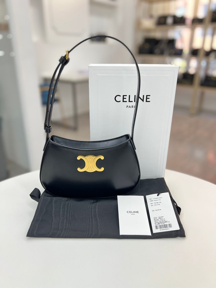 [중고명품 럭스올 울산점]셀린느 25FW 트리오페 미디움 틸리백--5